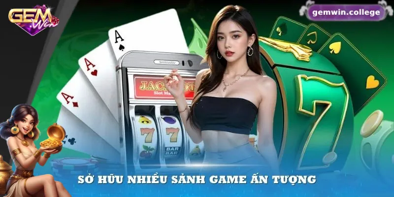 Nhà cái Gemwin sở hữu kho game ấn tượng